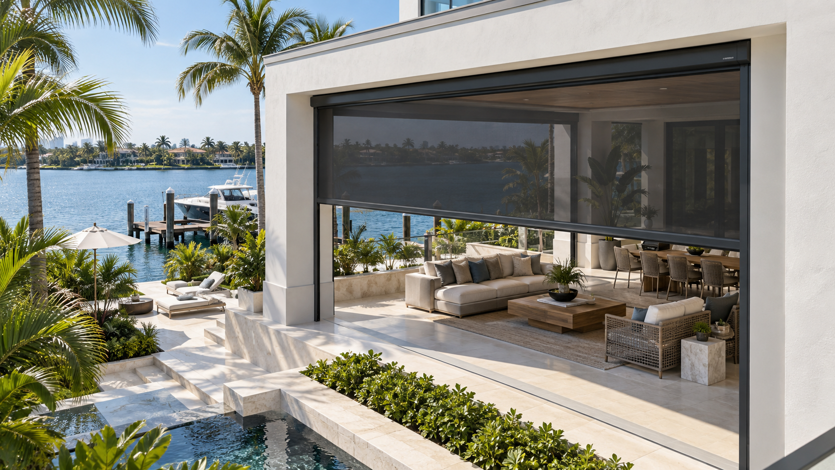 Luxury-waterfront-estate-with-defender-screen
