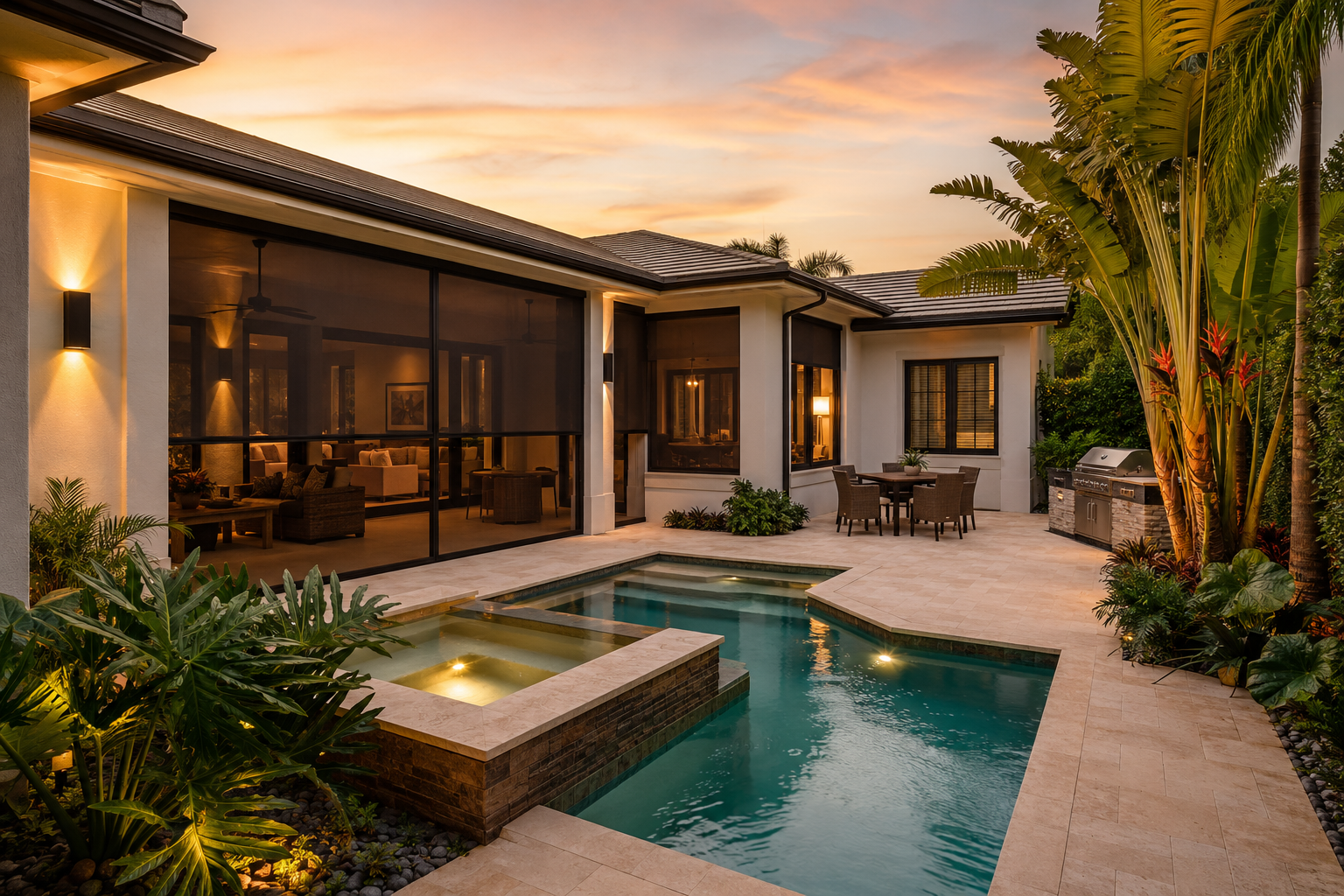 Premium outdoor living space